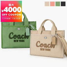 コーチ COACH ショルダーバッグ レディース ロゴ カーゴキャンバス 2way ミニ トートバッグ ［ブラック/ベージュ/ピンク/グリーン］ CP158 | コンビニ受取 ブランド【最大4000円クーポン 7/26 23:59迄】