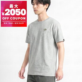 デウス・エクス・マキナ Deus Ex Machina Tシャツ メンズ 半袖 ワンポイント ロゴ ［Sサイズ/Mサイズ/Lサイズ］ グレー T-DMF201877 GREY MARLE | コンビニ受取 ブランド【最大2050円クーポン 8/8 23:59迄】