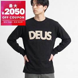 デウス・エクス・マキナ Deus Ex Machina Tシャツ 長袖 メンズ ロゴ ［Sサイズ/Mサイズ/Lサイズ］ ブラック DMF81530 BLACK | コンビニ受取 ブランド【最大2050円クーポン 8/8 23:59迄】