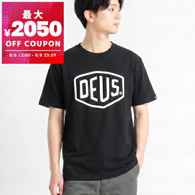 デウス・エクス・マキナ Deus Ex Machina Tシャツ メンズ 半袖 ロゴ ［Sサイズ/Mサイズ/Lサイズ］ ブラック T-DMW41808E BLACK | コンビニ受取 ブランド【最大2050円クーポン 8/8 23:59迄】