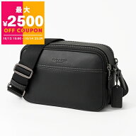 コーチ COACH ショルダーバッグ メンズ レディース グラハム クロスボディバッグ レザー ブラック CX140 …