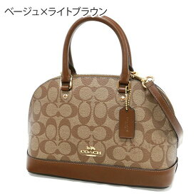 《29h限定ポイント10倍_25日23:59迄》コーチ COACH レディース ショルダーバッグ シグネチャー 2way ミニボストン ドーム型 各色 F27583 | コーチアウトレット コンビニ受取 ブランド