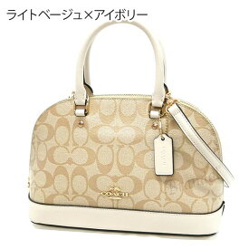 《ポイント10倍》コーチ COACH レディース ショルダーバッグ シグネチャー 2way ミニボストン ドーム型 各色 F27583 | コーチアウトレット コンビニ受取 ブランド