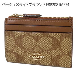 コーチ COACH 財布 レディース 小銭入れ シグネチャー 定期入れ付き コインケース F88208 | コーチアウトレット コンビニ受取 ブランド