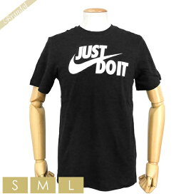 ナイキ NIKE メンズ Tシャツ Just do It ロゴ ［Sサイズ/Mサイズ/Lサイズ］ ブラック AR5006 011 BLACK / WHITE | コンビニ受取 ブランド