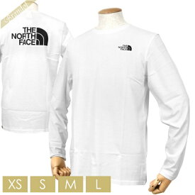ノースフェイス THE NORTH FACE メンズ 長袖 Tシャツ Easy Tee バックロゴ ロンT ［XSサイズ/Sサイズ/Mサイズ/Lサイズ］ ホワイト NF0A2TX1 FN4 | ブランド