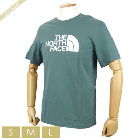 ノースフェイス THE NORTH FACE メンズ Tシャツ ショートスリーブ GTDロゴ ［Sサイズ/Mサイズ/Lサイズ］ グリーン系 NF0A2TX3 A9L | 無料メール便 ブランド