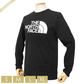 ノースフェイス THE NORTH FACE メンズ 長袖 Tシャツ Half Dome Tee ロゴ ロンT ［XSサイズ/Sサイズ/Mサイズ/Lサイズ］ ブラック NF0A4M8M JK3 | ブランド