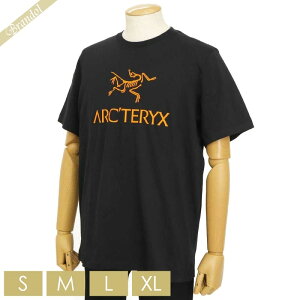 �A�[�N�e���N�X ARC�fTERYX �����Y T�V���c Arcword Logo �A�[�N���[�h ���S �V���[�g�X���[�u ���� �mS�T�C�Y/M�T�C�Y/L�T�C�Y�n �u���b�N×�I�����W X000007991 BLACK | �R���r�j��� �u�����h�y�ő�2400