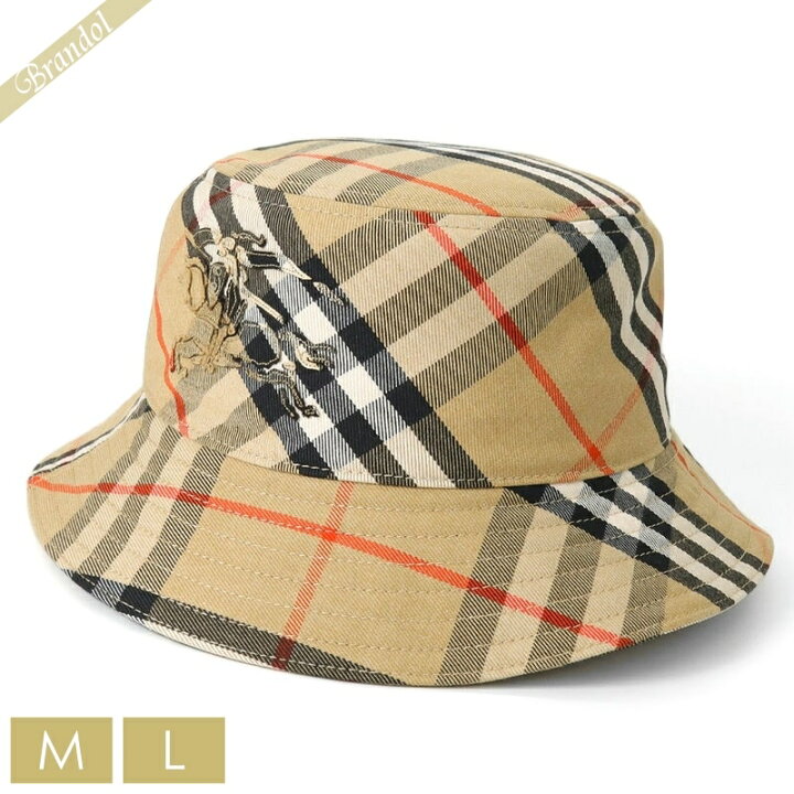 楽天市場】バーバリー BURBERRY メンズ・レディース 帽子 チェック柄 