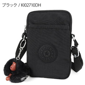 《ポイント10倍_17日10時迄》キプリング Kipling レディース ショルダーバッグ TALLY スマホショルダー ［ブラック/ピンク/ブルーグレー］ KI0271 | コンビニ受取 ブランド