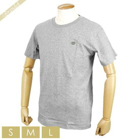 デウス・エクス・マキナ Deus Ex Machina メンズ Tシャツ 半袖 ワンポイント ロゴ ［Sサイズ/Mサイズ/Lサイズ］ グレー T-DMF201877 GREY MARLE | コンビニ受取 ブランド
