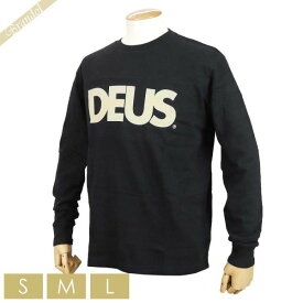 デウス・エクス・マキナ Deus Ex Machina メンズ 長袖 Tシャツ ロゴ ［Sサイズ/Mサイズ/Lサイズ］ ブラック DMF81530 BLACK | コンビニ受取 ブランド