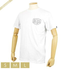 デウス・エクス・マキナ Deus Ex Machina メンズ Tシャツ 半袖 バックロゴ ［Sサイズ/Mサイズ/Lサイズ］ ホワイト T-DMW41808C WHITE | コンビニ受取 ブランド