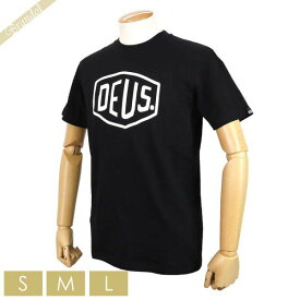 デウス・エクス・マキナ Deus Ex Machina メンズ Tシャツ 半袖 ロゴ ［Sサイズ/Mサイズ/Lサイズ］ ブラック T-DMW41808E BLACK | コンビニ受取 ブランド