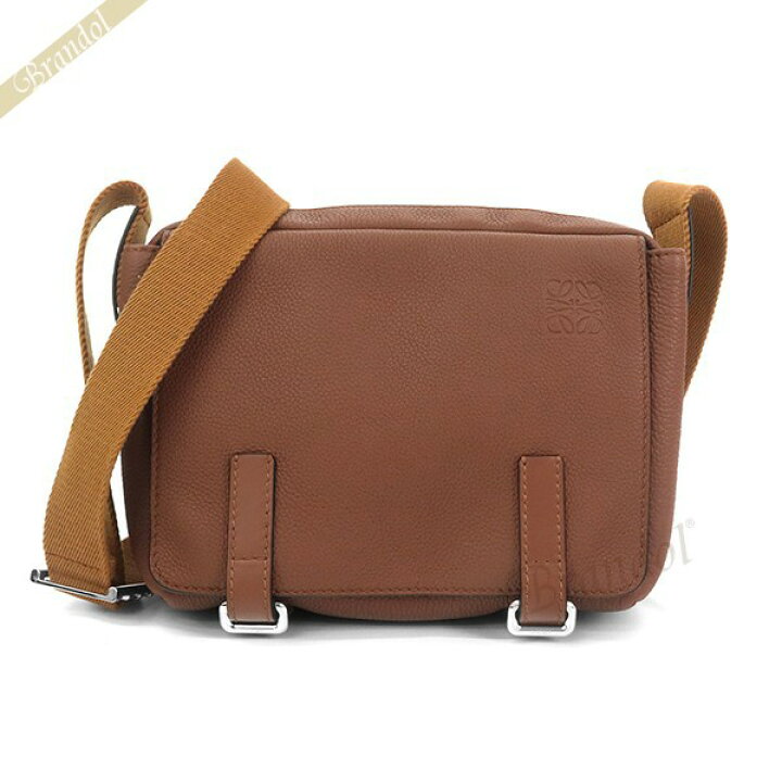 楽天市場 最大p7倍 クーポン配布中 30日23 59迄 ロエベ ショルダーバッグ Loewe メンズ レディース ミリタリー メッセンジャーバッグ Xs ブラウン 317 12 72 30 Azurebrandol