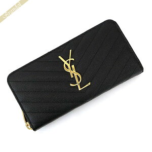 サンローラン(SAINT LAURENT) ラウンドファスナー レディース長財布 