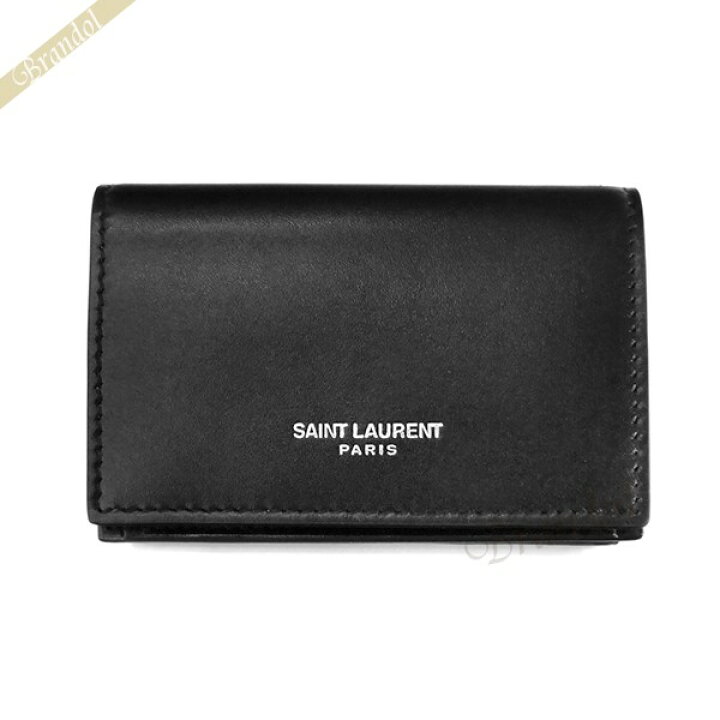 楽天市場】サンローラン パリ 三つ折り財布 SAINT LAURENT メンズ 
