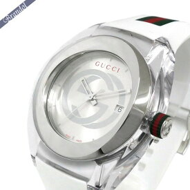 グッチ 腕時計 GUCCI メンズ SYNC グッチ GUCCI GUCCIシンク 46mm シルバー×ホワイト系 YA137102A | ブランド