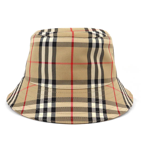 バーバリー バケットハット BURBERRY メンズ・レディース 帽子 ビンテージチェック Lサイズ ベージュ系 8026927 L | ブランド |  AzureBrandol