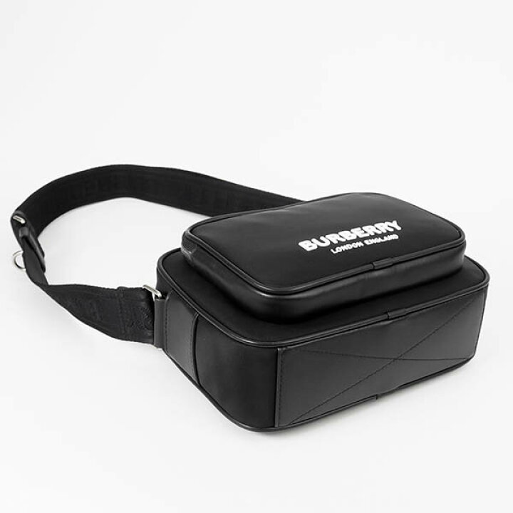 BURBERRY LONDON◇ショルダーバッグ/--/BLK/無地/8049094（BURBERRY  