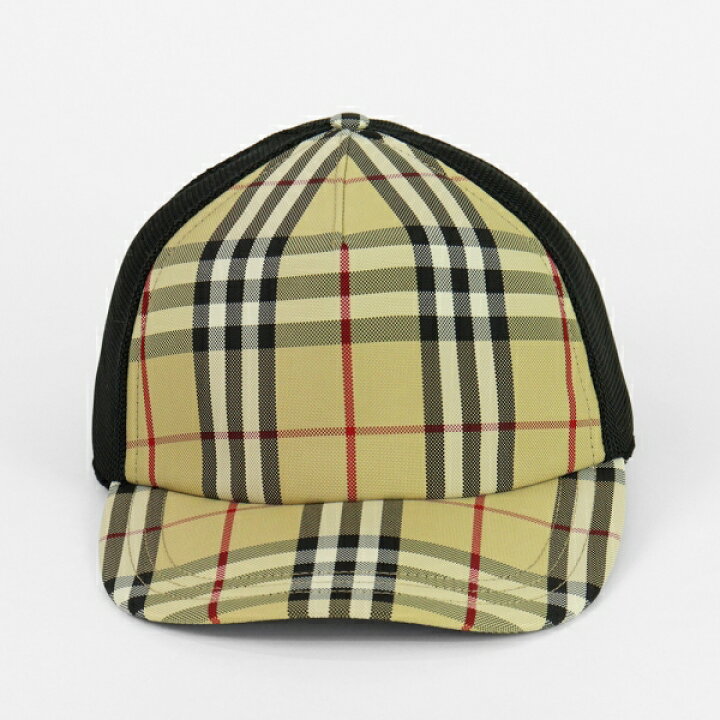 楽天市場】バーバリー 帽子 BURBERRY チェック柄 メッシュキャップ M/L 