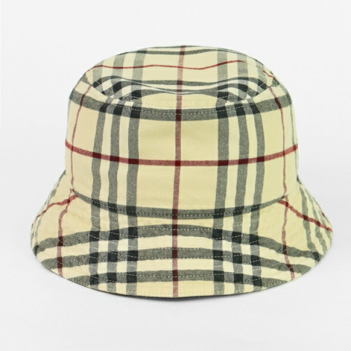 楽天市場】バーバリー 帽子 BURBERRY チェック柄 バケットハット M/L 