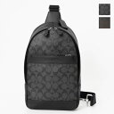 コーチ ボディバッグ COACH メンズ シグネチャー メッセンジャー ［ブラック/ブラウン］ F54787 | ブランド