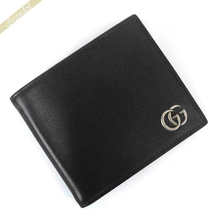 楽天市場】グッチ 二つ折り財布 GUCCI 財布 メンズ GGマーモント  