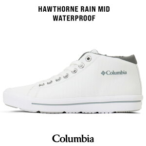 �R�����r�A Columbia �h���X�j�[�J�[ HAWTHORNE RAIN MID �z�[�\�����C�� �t�@�X�i�[�t�� �y�� �z���C�g YU6041 100 | �u�����h
