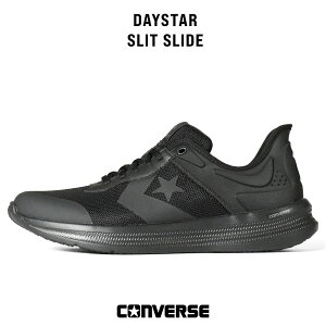�R���o�[�X CONVERSE �����j���O�V���[�Y �����Y�E���f�B�[�X DAYSTAR SLIT SLIDE �f�C�X�^�[ �X���b�g�X���C�h �X�j�[�J�[ �u���b�N 33600152 | �u�����h