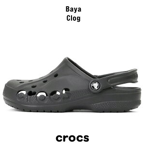crocs (�N���b�N�X) �T���_�� �����Y�E���f�B�[�X Baya Clog ���S�f�U�C�� �ܐ悠�� �u���b�N 10126 001 | �u�����h