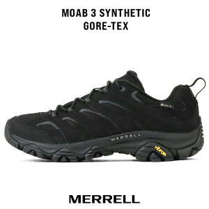 ������ MERRELL �h���X�j�[�J�[ �����Y MOAB 3 SYNTHETIC GTX GORE-TEX ���A�u3 �V���Z�e�B�b�N �S�A�e�b�N�X ���[�J�b�g �y�o�R�C J�u���b�N 500239 2026�N�t�ĐV�� | �u�����h 2026SS