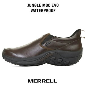 �s�N�[�|���Ώۏ��i�t������ MERRELL �h���X�j�[�J�[ �����Y JUNGLE MOC EVO WP �W�����O�����b�N �X���b�|�� ���� �_�[�N�u���E�� J5006789 DKBRN | �u�����h