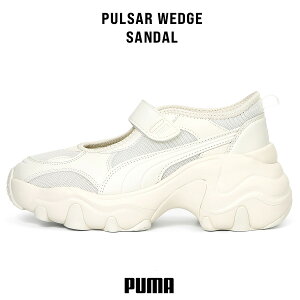 �v�[�} PUMA �X�j�[�J�[�T���_�� ���f�B�[�X PULSAR WEDGE SANDAL �p���T�[ ���� �ܐ悠�� �z���C�g 398677 01 2026�N�t�ĐV�� | �u�����h 2026SS