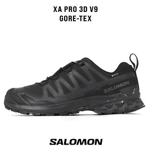 �T������ SALOMON �g���C�������j���O�V���[�Y �����Y XA PRO 3D V9 GTX GORE-TEX �h���X�j�[�J�[ �S�A�e�b�N�X �u���b�N L47270100 2026�N�t�ĐV�� | �u�����h 2026SS