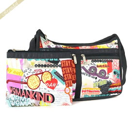 《最大2000円クーポン配布中_24日10:59迄》レスポートサック ショルダーバッグ レディース LeSportsac DELUXE EVERYDAY BAG ポップ柄 マルチカラー 7507 F543 | ブランド