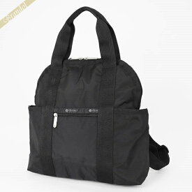 《最大3000円クーポン_29日11:59迄》レスポートサック リュックサック LeSportsac 2wayミニボストンバッグ DOUBLE TROUBLE 無地 ブラック レディース 2442 5982 | ブランド