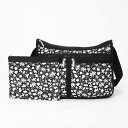 レスポートサック ショルダーバッグ LeSportsac DELUXE EVERYDAY BAG 花柄 ブラック×ホワイト 7507 HA29 レディース | ブランド【最大3200円クーポン7/9 11:59迄】