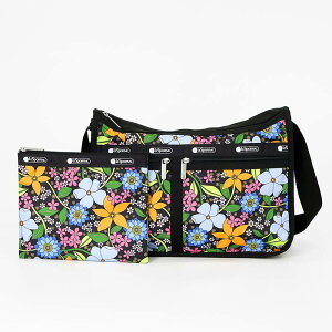 ���X�|�[�g�T�b�N �V�����_�[�o�b�O LeSportsac DELUXE EVERYDAY BAG �ԕ� �}���`�J���[×�u���b�N 7507 E833 ���f�B�[�X | �u�����h