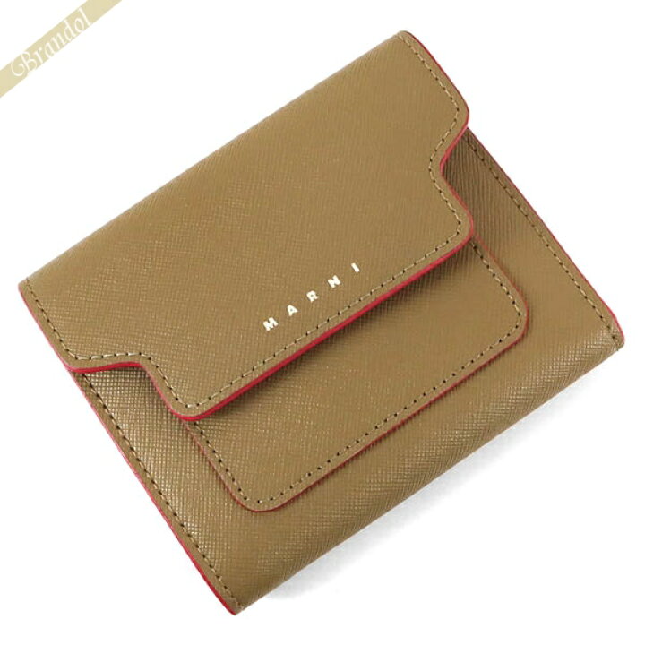 楽天市場】《ポイント3倍_12日10:59迄》マルニ 二つ折り財布 MARNI  