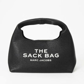 《最大P10倍_スーパーSALE_4日20時～》マークジェイコブス ハンドバッグ MARC JACOBS ザ レザー サックバッグ ミニ ポーチ付 ブラック 2F3HSH020H01 001 レディース | ブランド