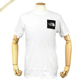 《最大2000円クーポン配布中_24日10:59迄》〈訳あり・汚れ〉ザ・ノースフェイス Tシャツ THE NORTH FACE メンズ FINE S/S TEE ロゴ 半袖 S ホワイト NF0A55UX FN4 | ブランド
