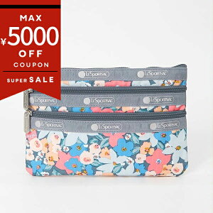 X|[gTbN |[` LeSportsac 3-ZIP COSMETIC ԕ u[n}`J[ 7158 F666 fB[X | uhyő5000~N[| 9/6 10:59z