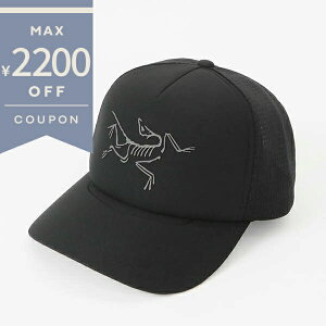 ső2200~N[| 10/14 12:59tA[NeNX Xq ARCfTERYX Bird Trucker Curved S/MTCY ubN X000007764 BLACK / S-M YEfB[X | uh
