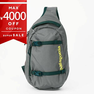 ső4000~N[| 12/7 23:59tp^SjA {fBobO Patagonia Atom Sling Ag XO 8L O[ 48262 Noble Grey fB[X Y | uh