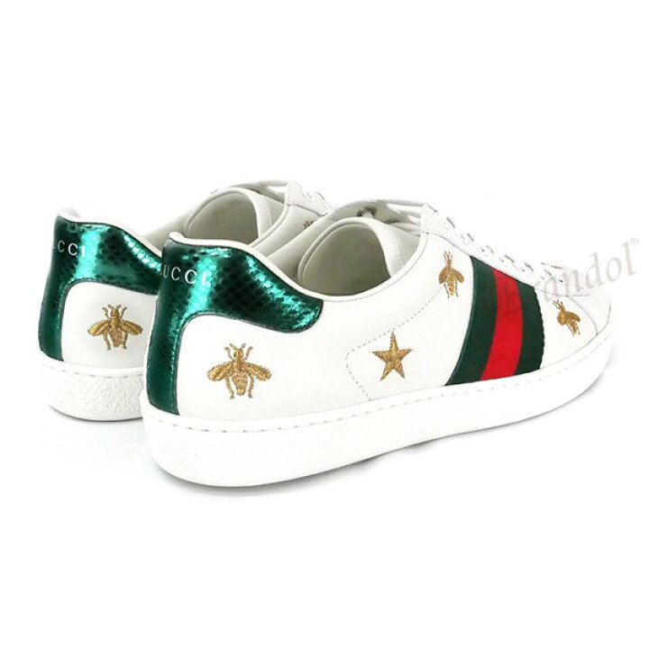 楽天市場】グッチ スニーカー GUCCI メンズ Ace エース エンブロイ 