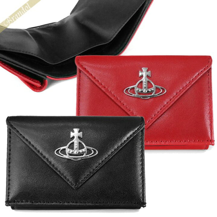 楽天市場 店内全品p3倍 22日23 59迄 ヴィヴィアンウエストウッド 三つ折り財布 Vivienne Westwood レディース コンパクト サフィアーノレザー ミニ財布 ブラック Rosie N404 年春夏新作 ブランド Azurebrandol