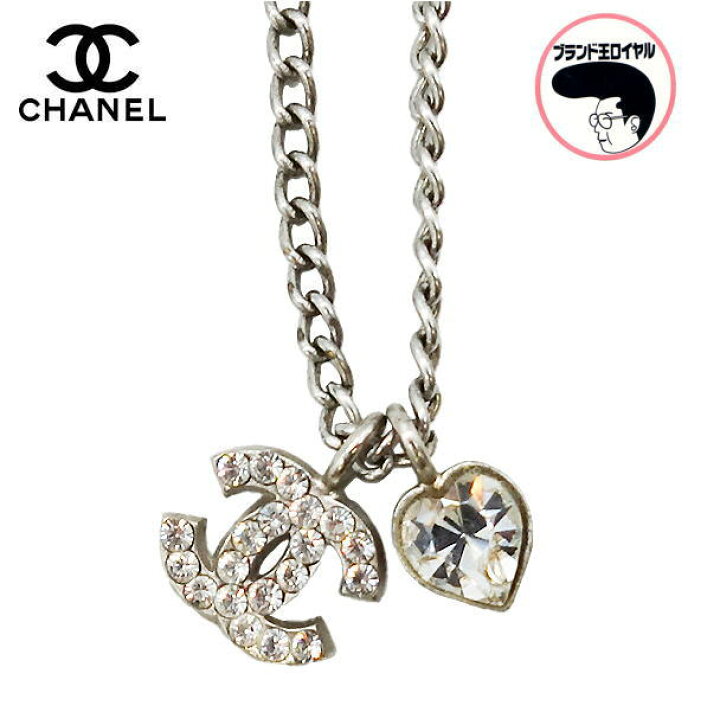楽天市場】CHANEL シャネル ネックレス ココマーク ラインストーン  