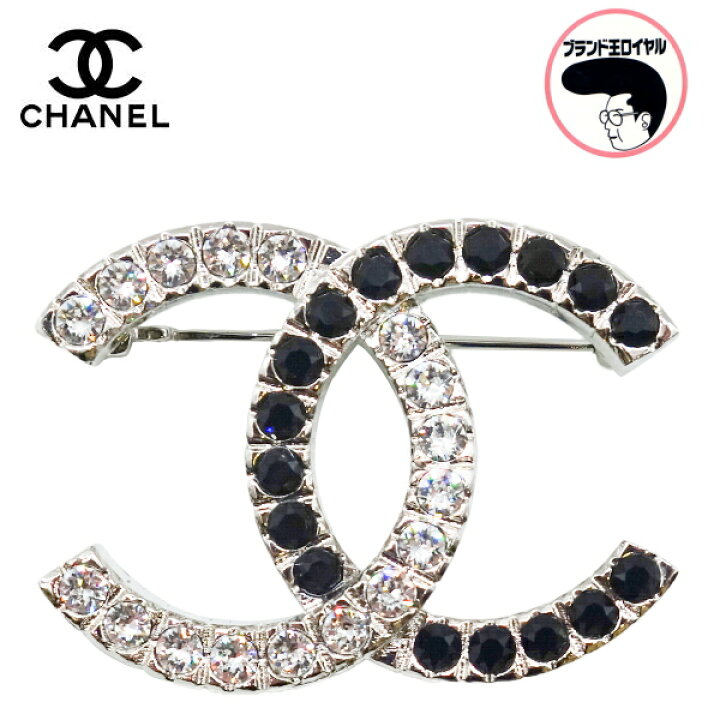 楽天市場】CHANEL シャネル ブローチ CCマーク 【中古】未使用品 
